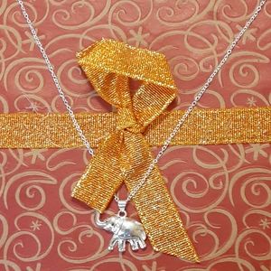 Silver plated necklace